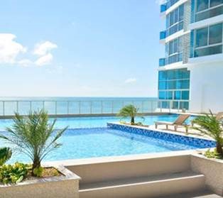 Pool in Gorgona building, Panama